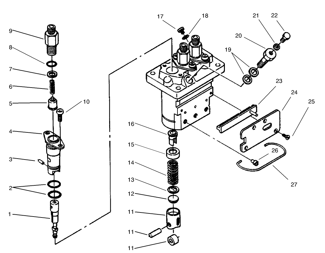 Injection Pump Assembly No. 98-9643