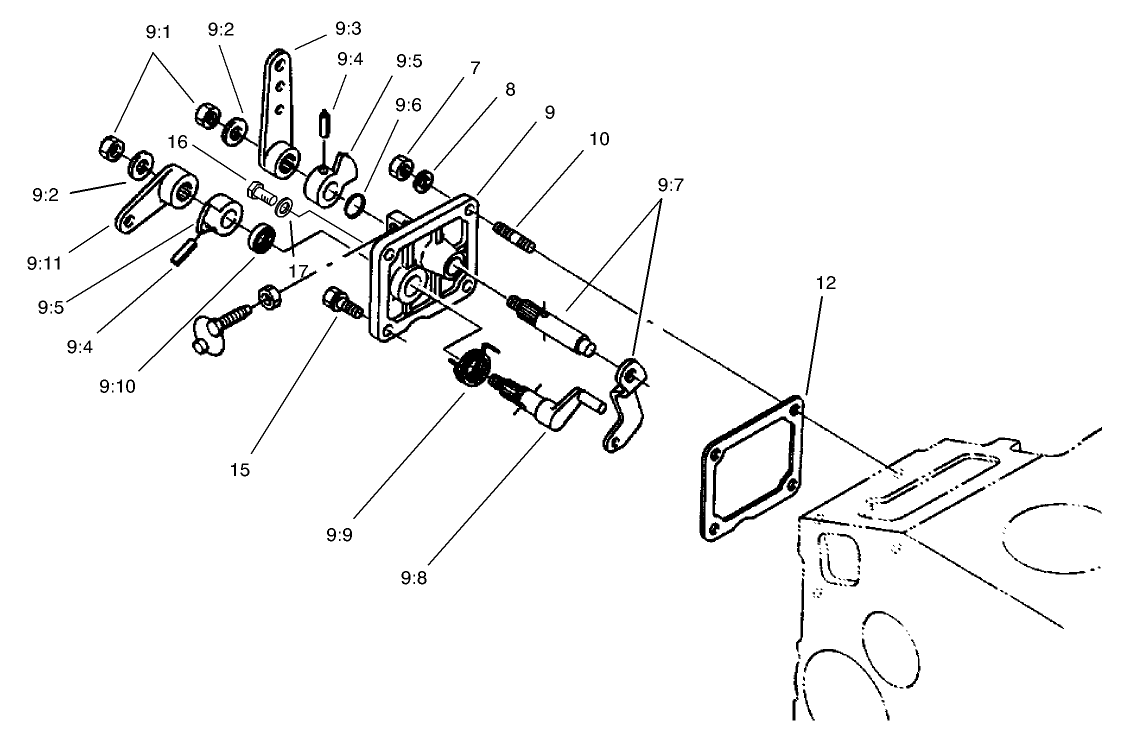 Speed Control Plate Assembly