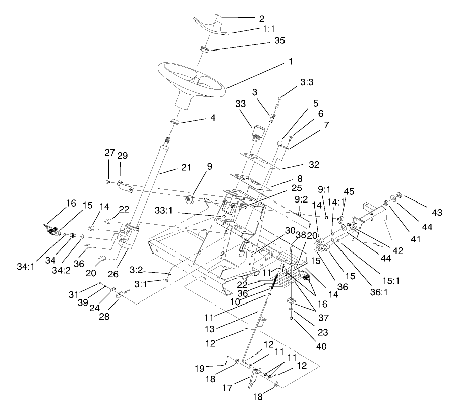 Steering Tower Assembly