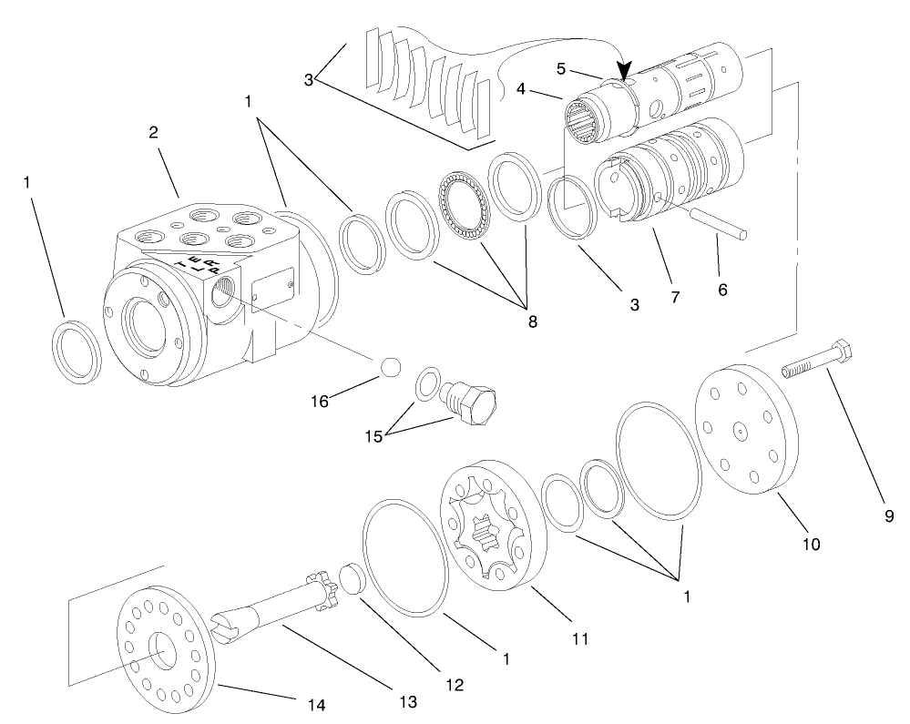 Steering Valve Assembly No. 99-8959