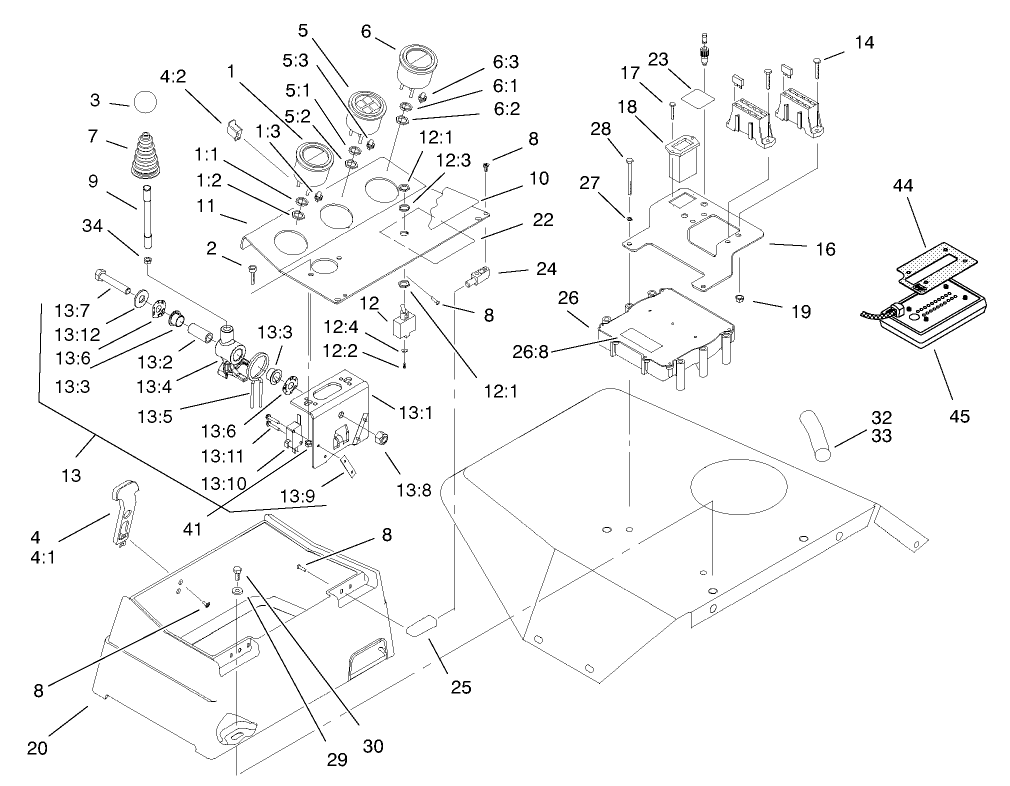 Control Console Assembly