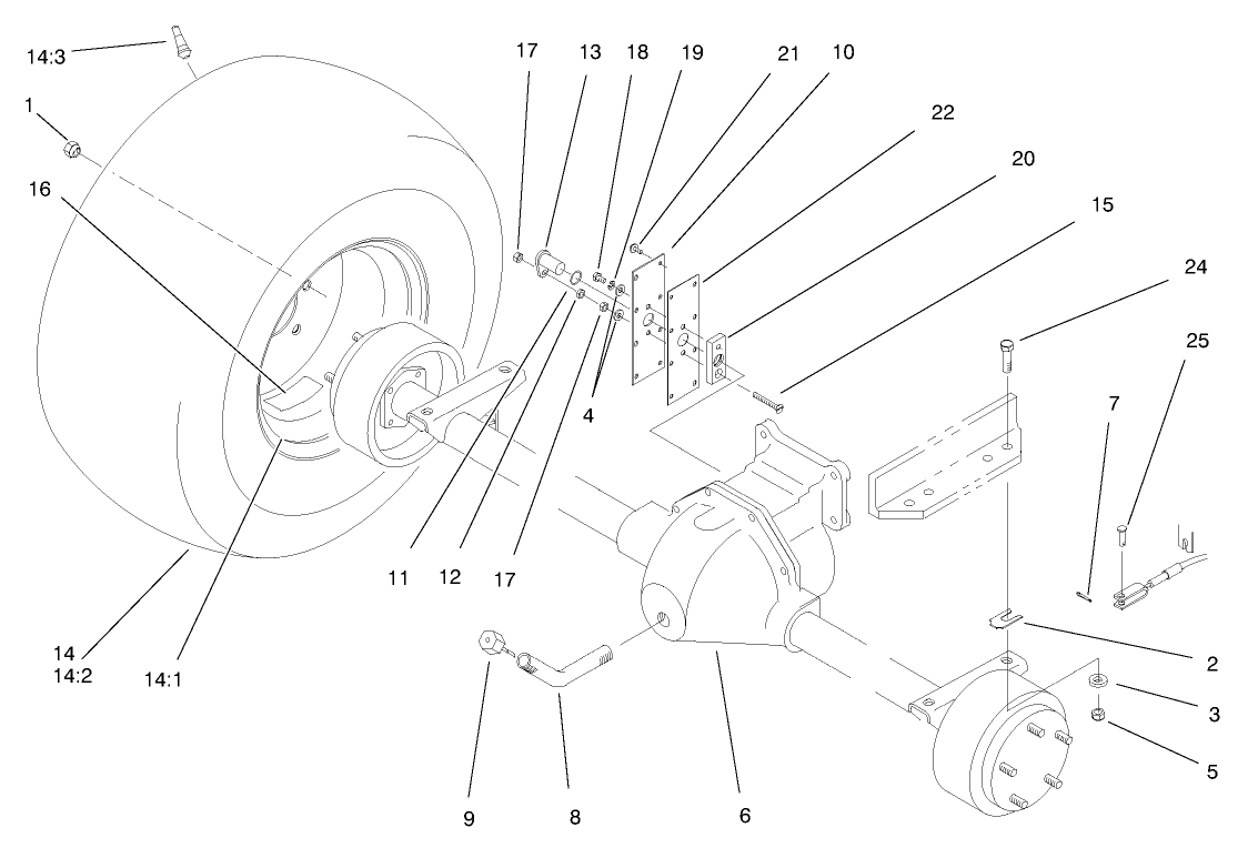 Front Axle Assembly