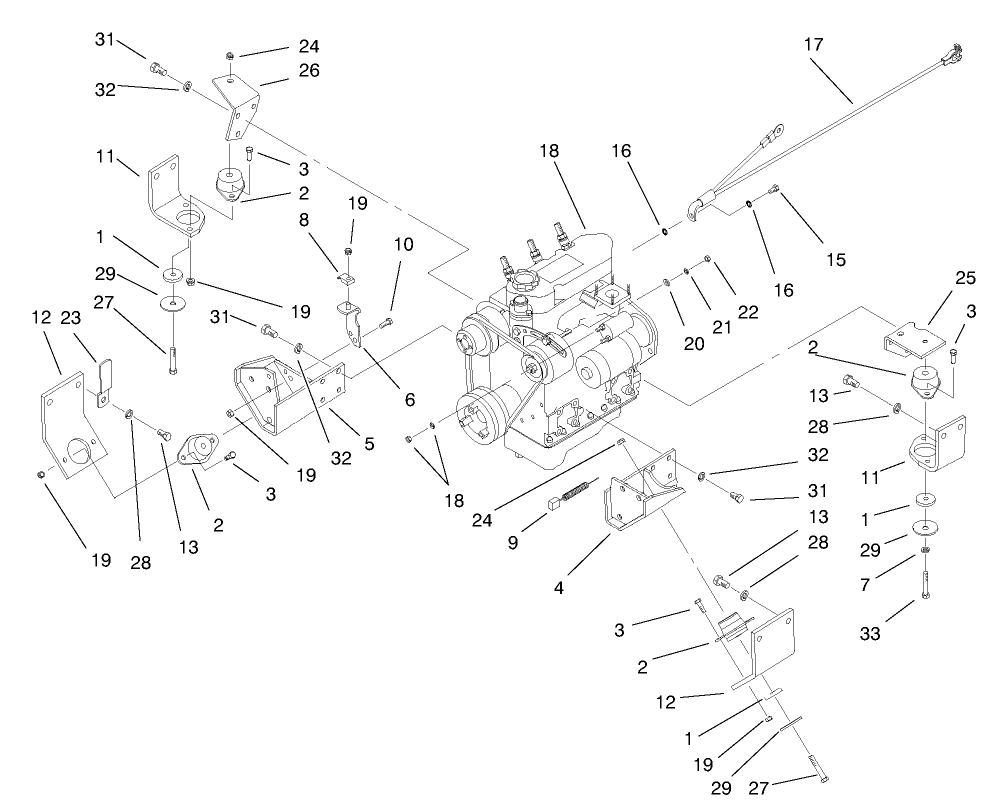 Engine Installation Assembly