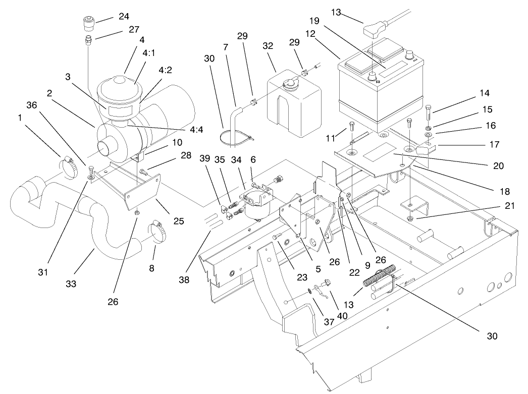 Engine Components Assembly