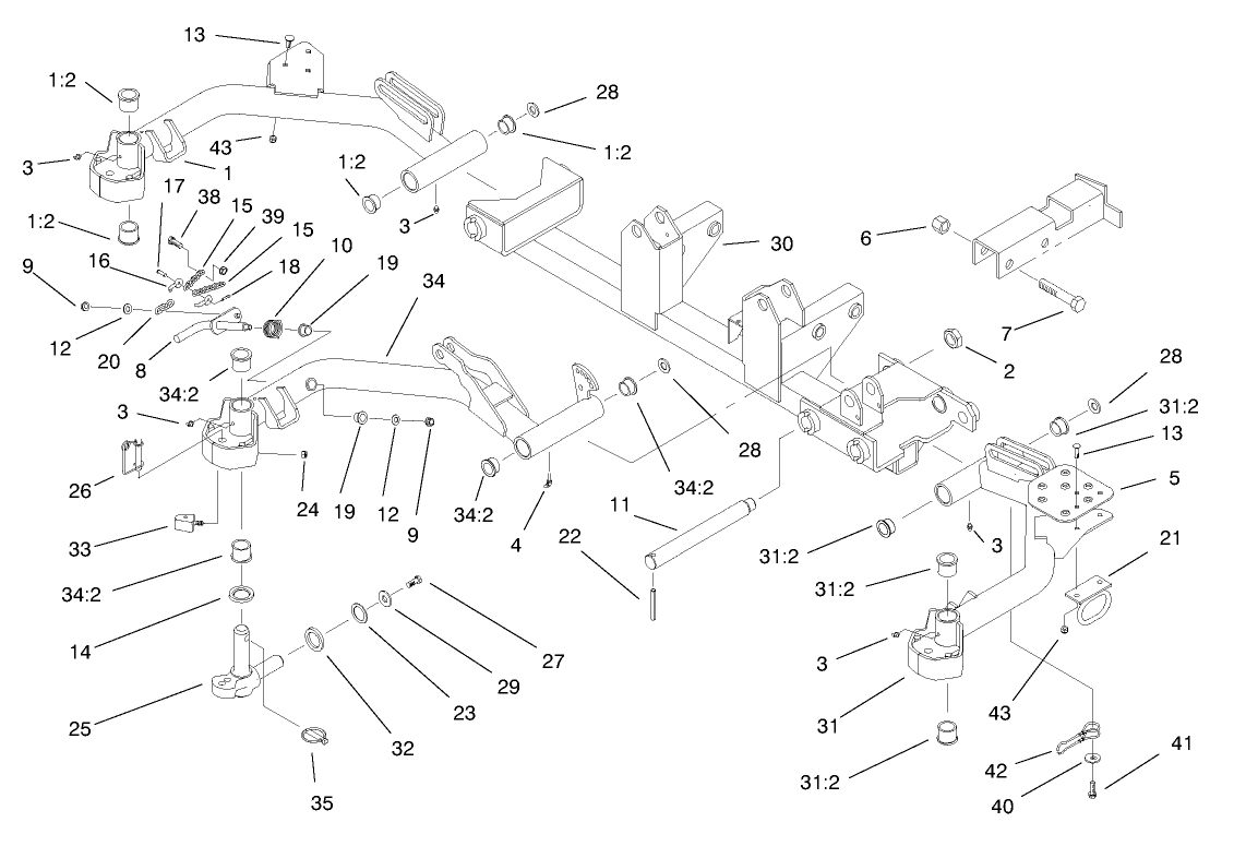 Front Lift Arm Assembly