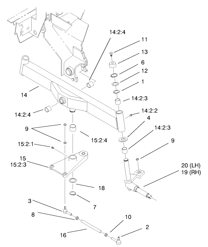 2 Wheel Drive Rear and Spindle Axle Assembly (only on: 03550)