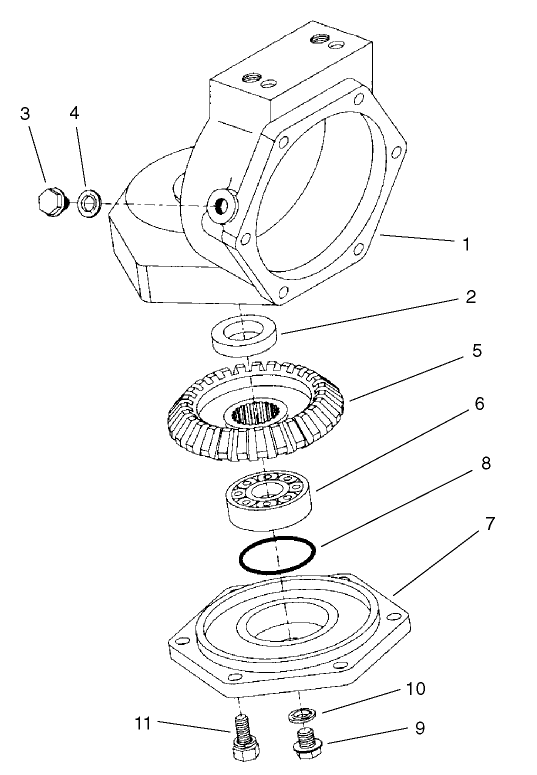 Rear Axle Assembly No. 98-3925 (Continued) Axle Case Assembly