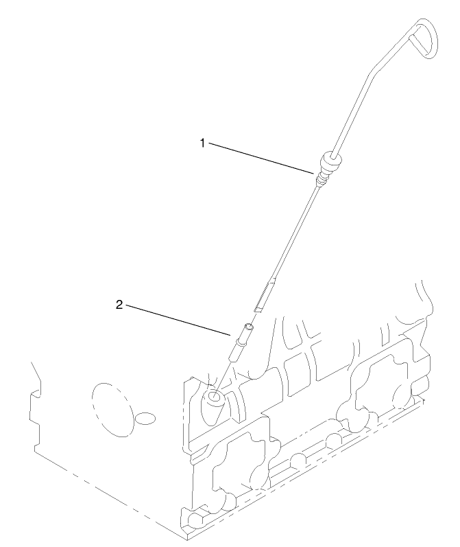 Dipstick and Guide Assembly