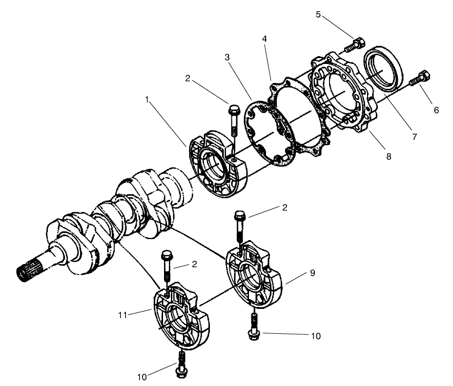 Main Bearing Case Assembly