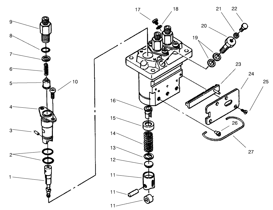 Injection Pump Assembly No. 98-9643