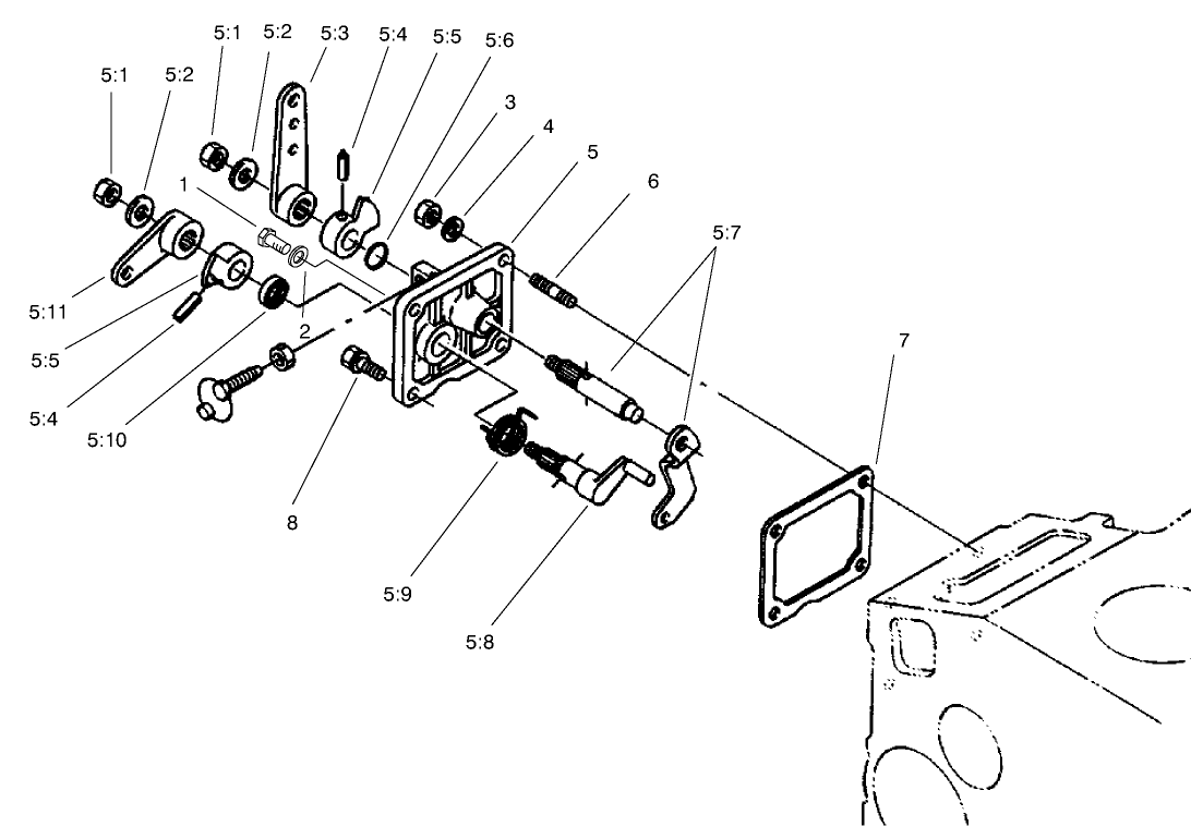 Speed Control Plate Assembly