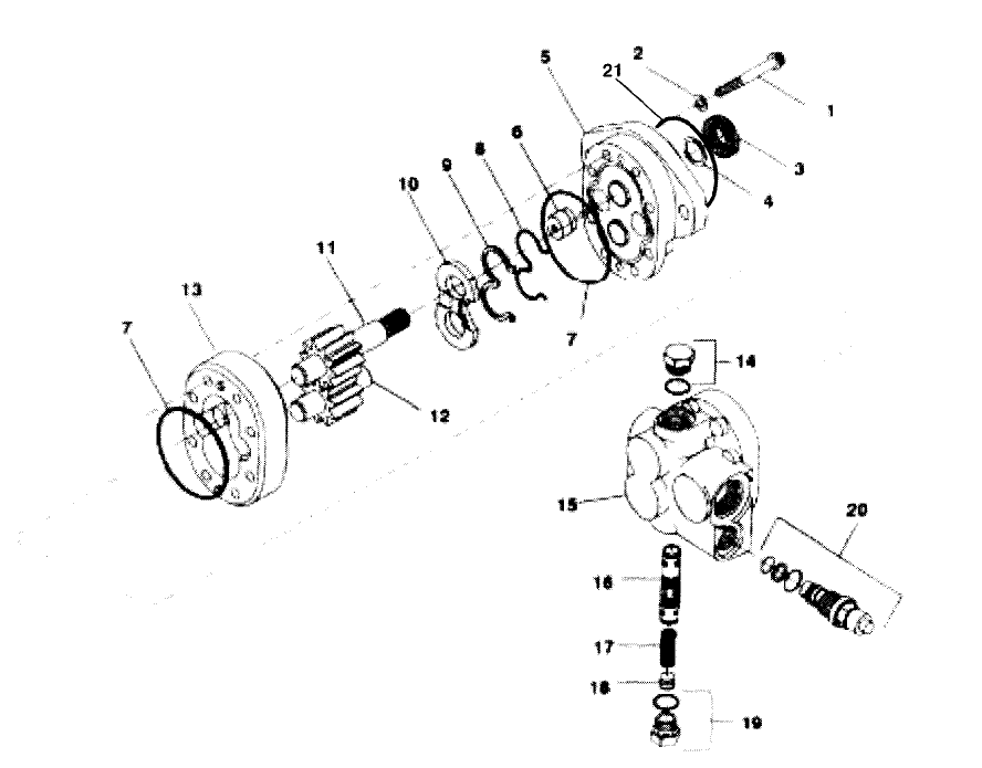 GEAR PUMP ASM (93-6492)