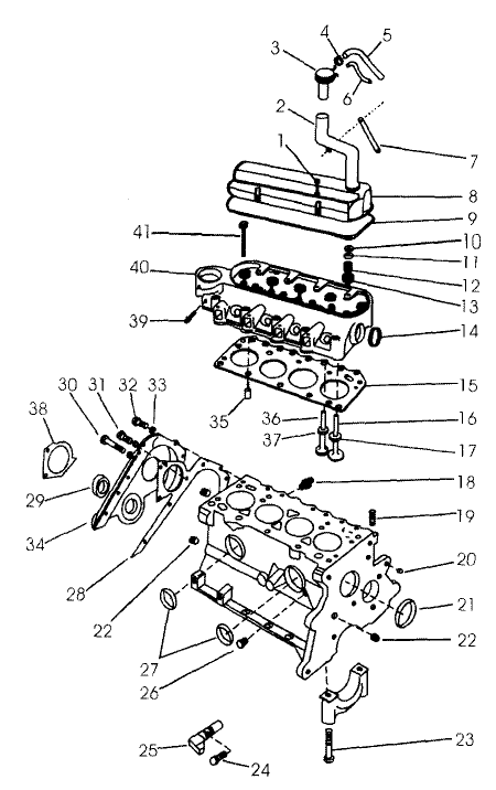 CYLINDER HEAD & VALVE ASM