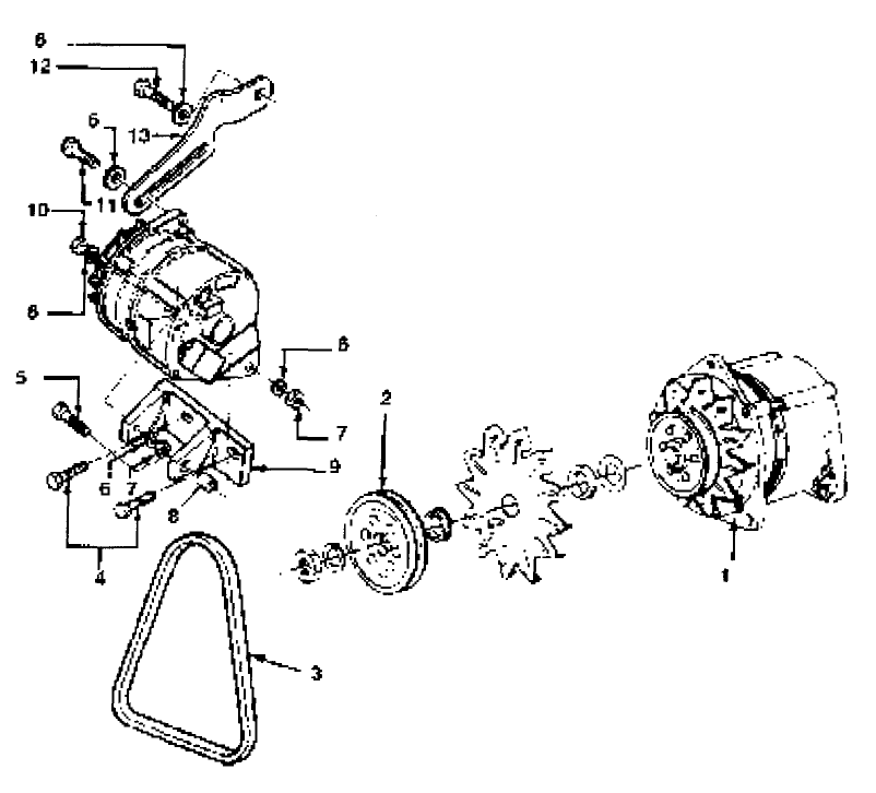 ALTERNATOR REGULATOR ASM
