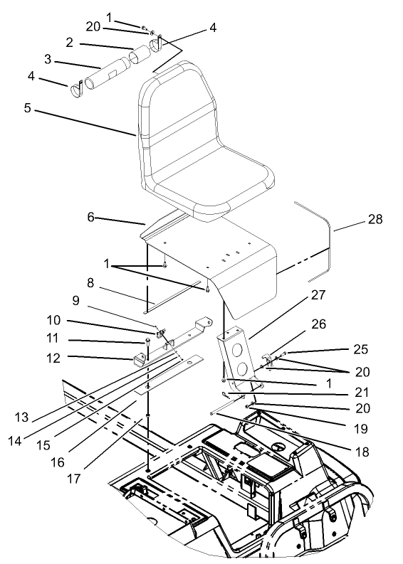 Seat Support Assembly