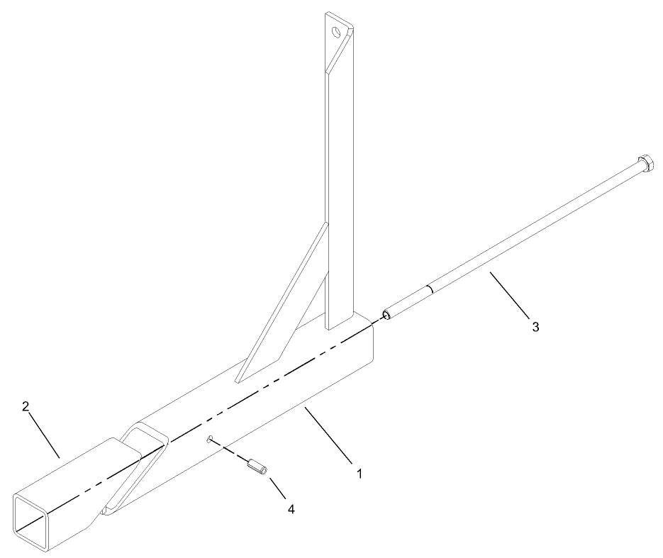 Right Hand Boom Mount Assembly No. 106-4960