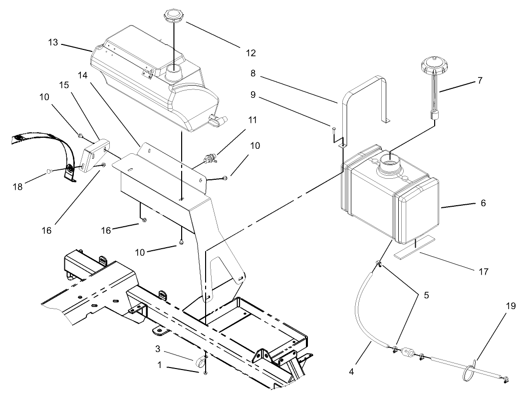 Fresh Water Tank Assembly