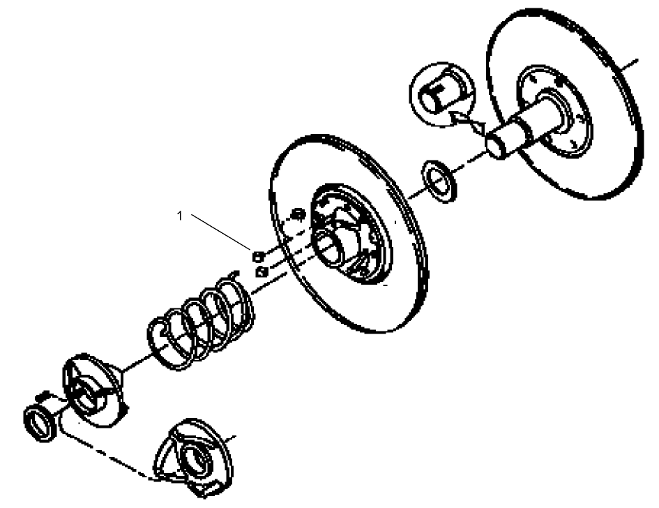 Drive Pulley Assembly No. 100-8289