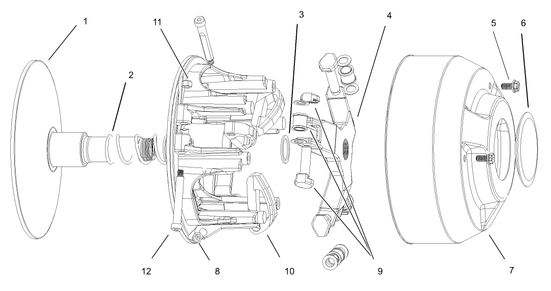 Driver Clutch Assembly No. 100-8288