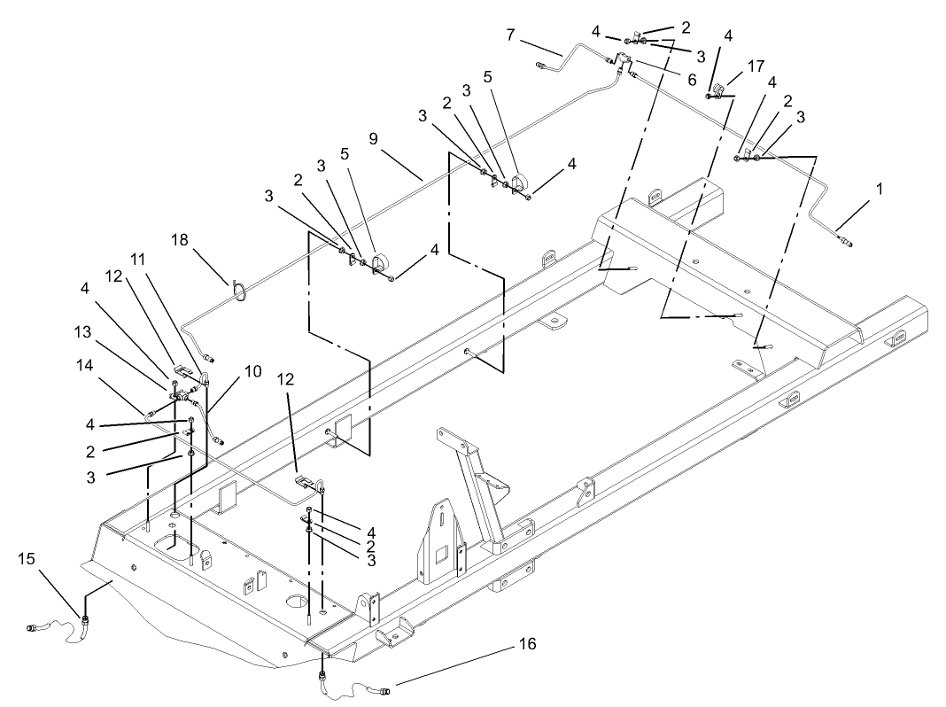 Hydraulic Brake Line Assembly