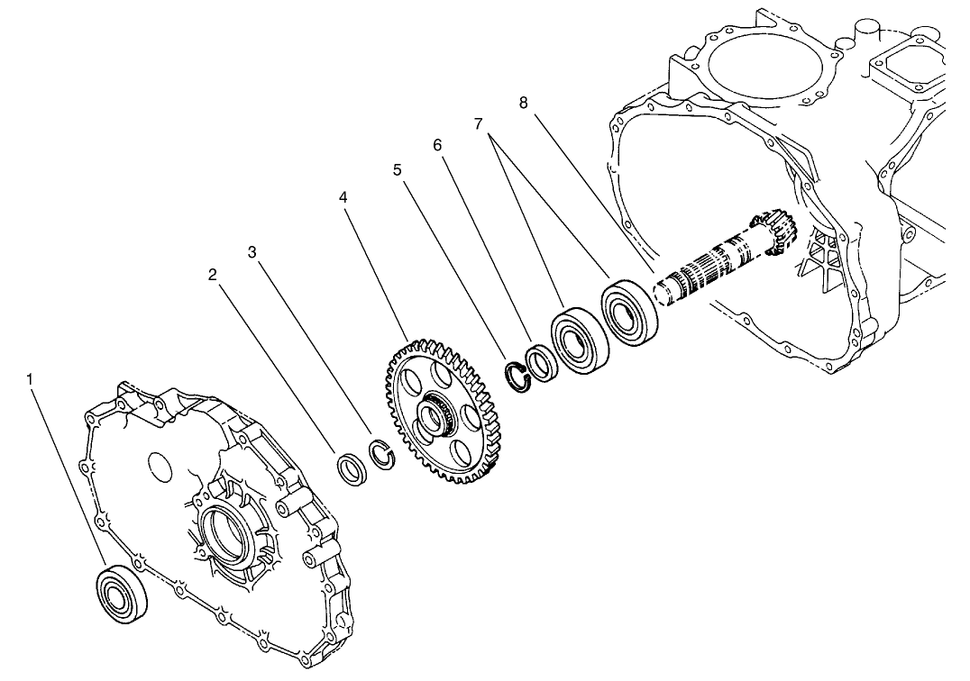 Countershaft Assembly Transaxle Assembly No. 104-9078