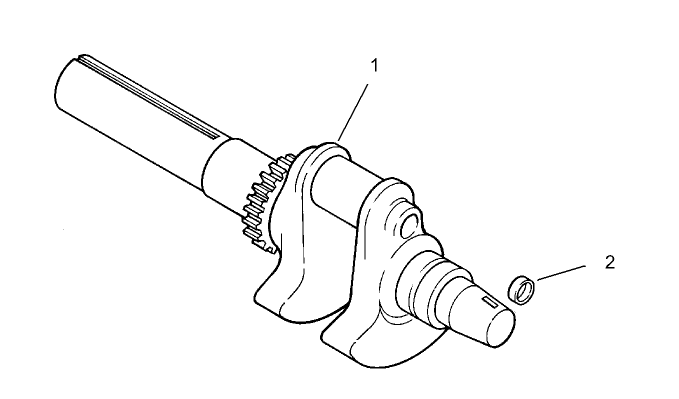 Crankshaft Assembly Kohler CH20S-64647