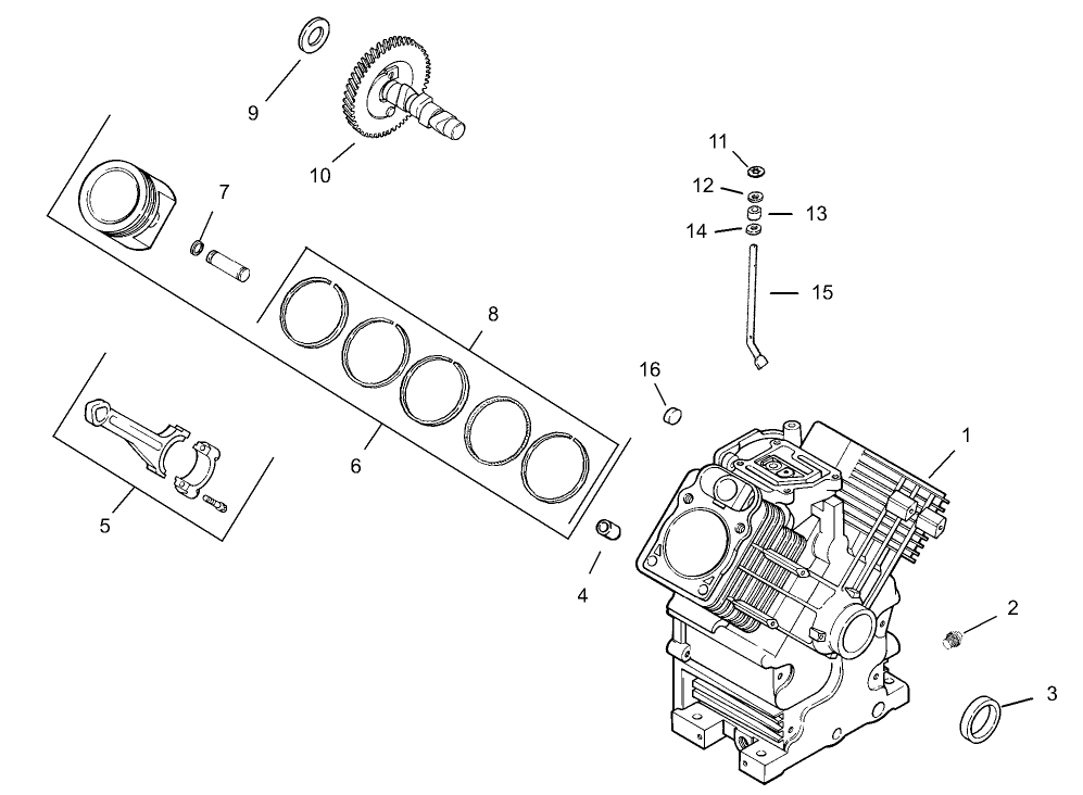 Crankcase Assembly Kohler CH20S-64647
