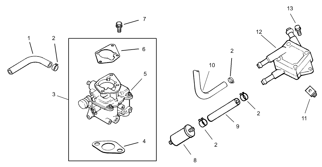 Fuel System Assembly Kohler CH20S-64647