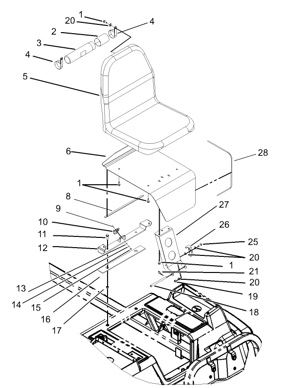 Seat Support Assembly