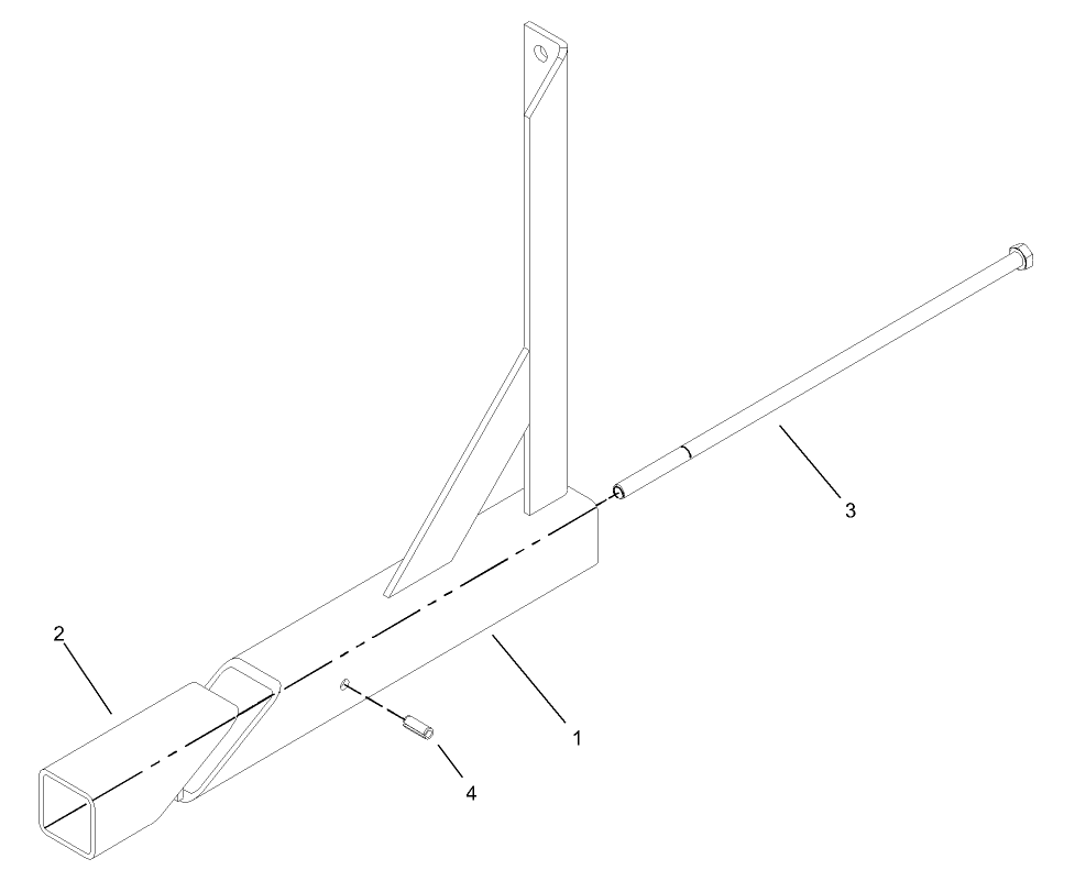 Right Hand Boom Mount Assembly No. 106-4960