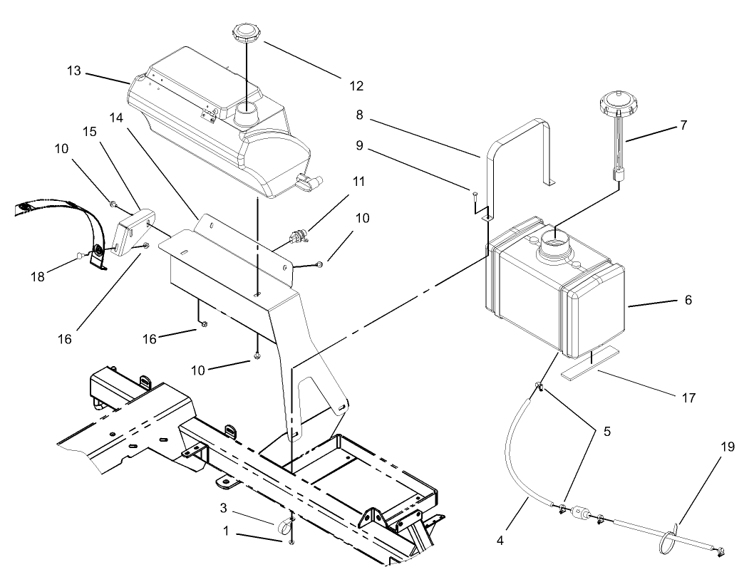 Fresh Water Tank Assembly