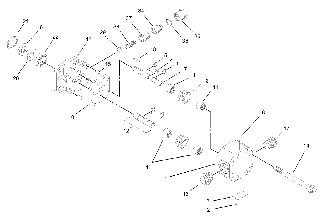 Steering Pump Assembly No. 100-8302