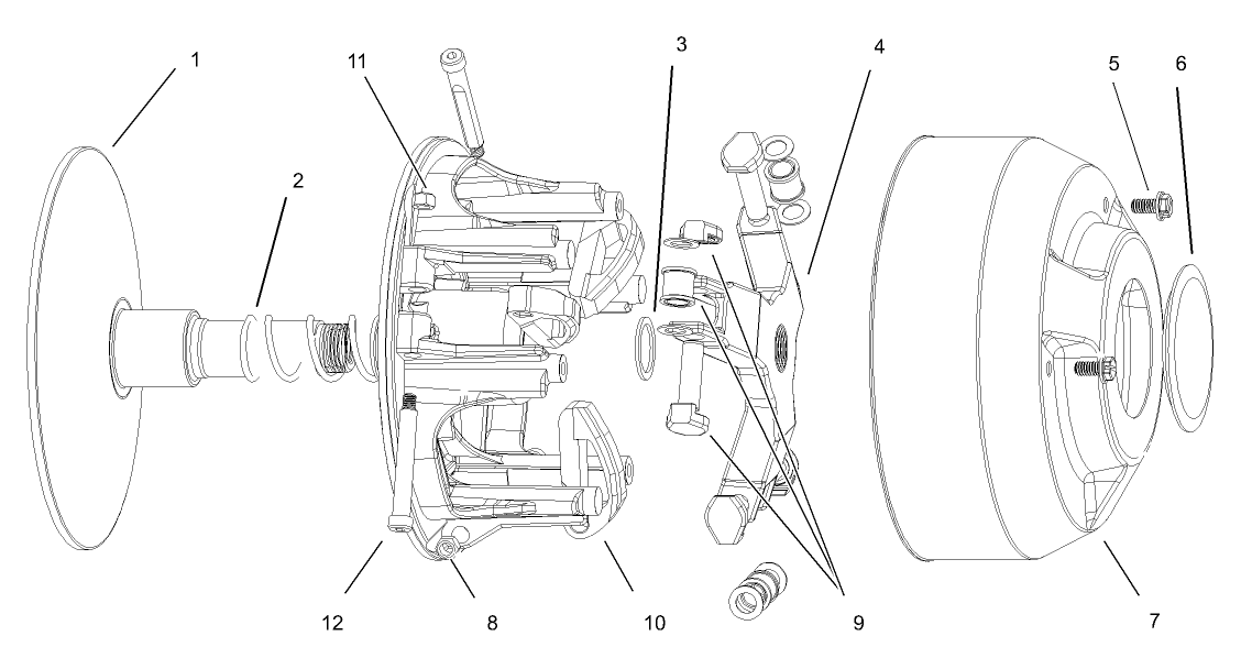 Driver Clutch Assembly No. 100-8288