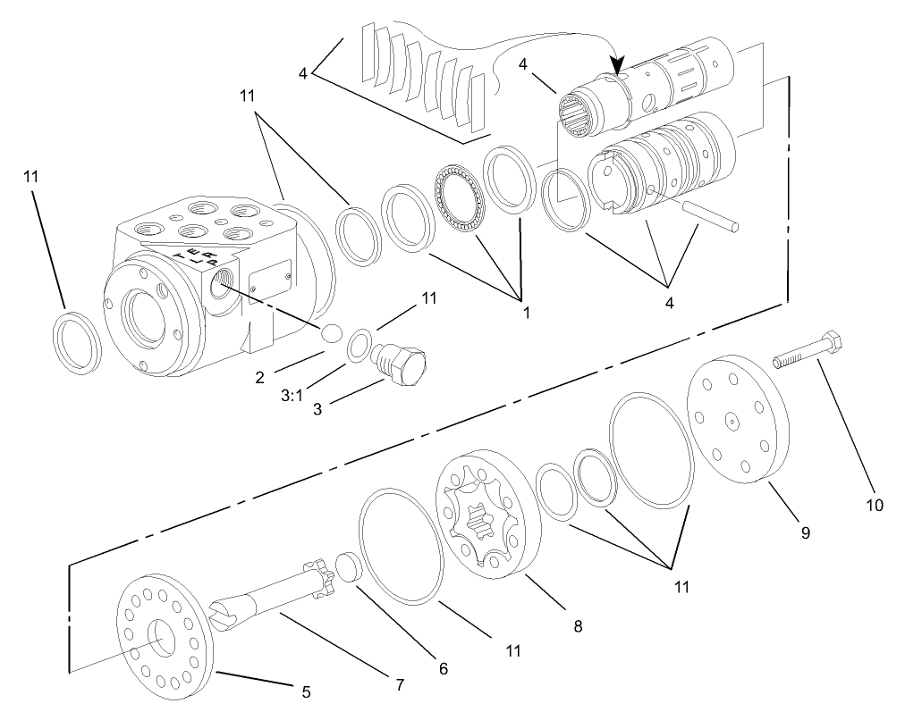 Steering Control Assembly No. 92-3502