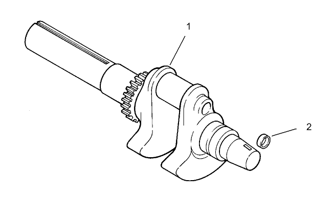 Crankshaft Assembly Kohler CH20S-64647