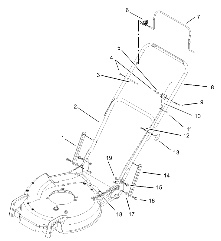 Handle and Control Assembly