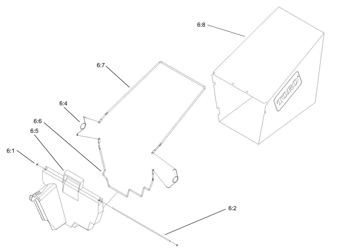 Rear Bagger Assembly (Model 20037 only)