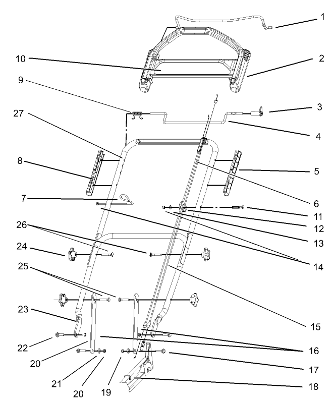 Handle and Control Assembly