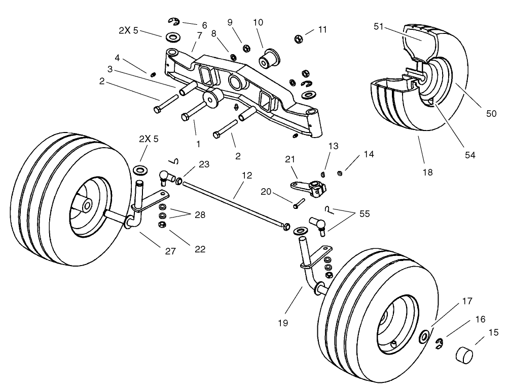 Front Axle Assembly