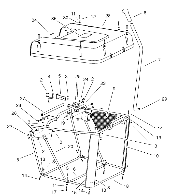 Grass Collector Assembly