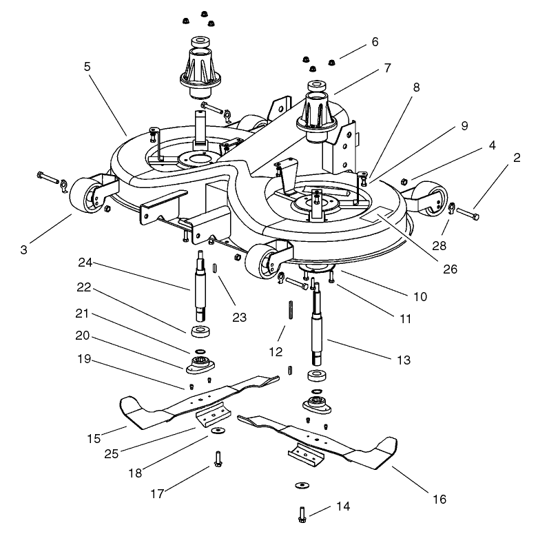 Operation Cutting Pan Assembly