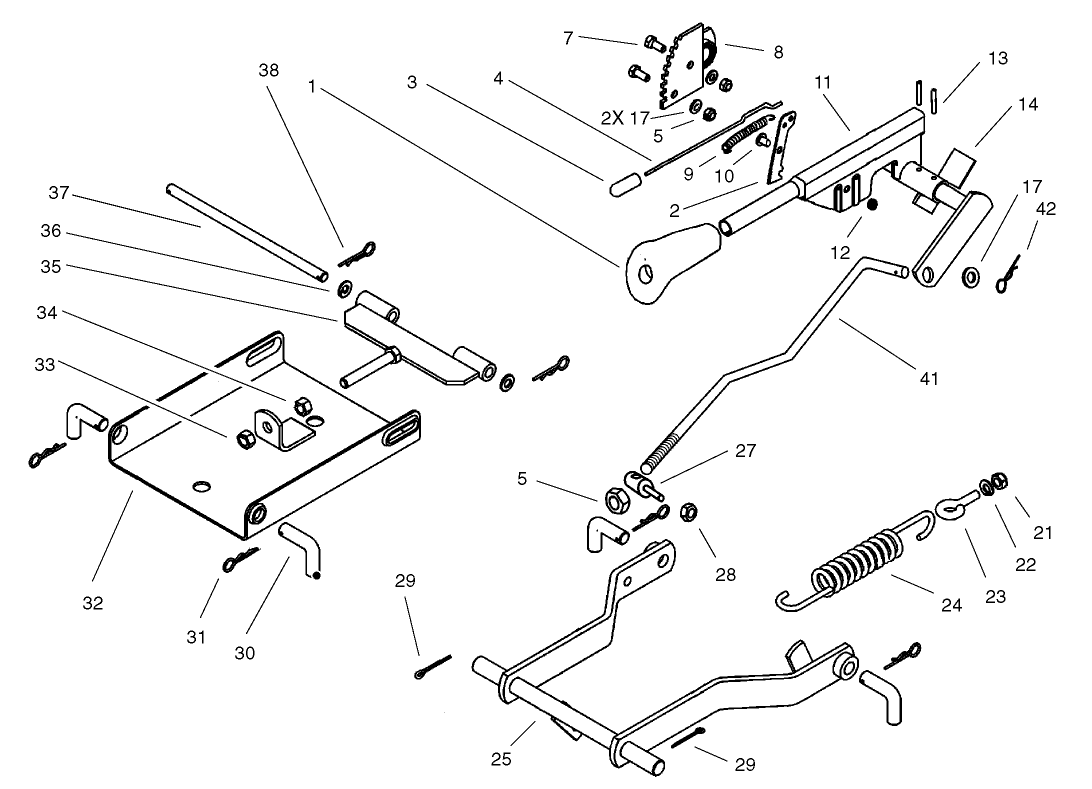 Operation Mower Lift Assembly