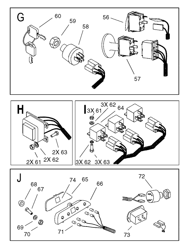 Electrical Assembly (continued)