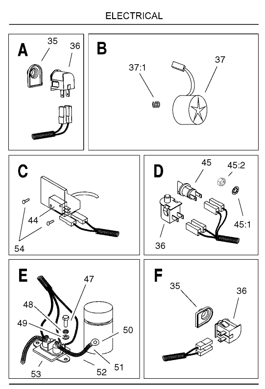 Electrical Assembly (continued)