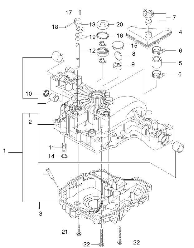 Transaxle Case Assembly