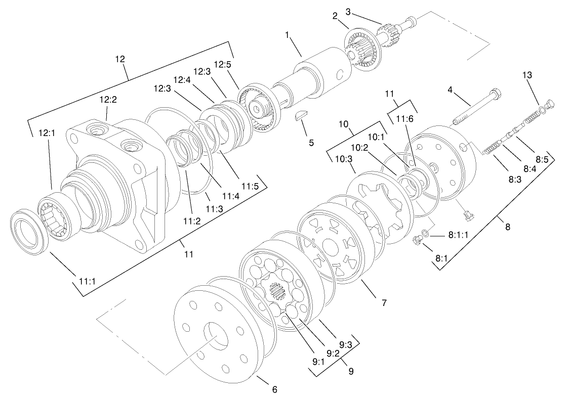 Wheel Motor Assembly No. 93-6888