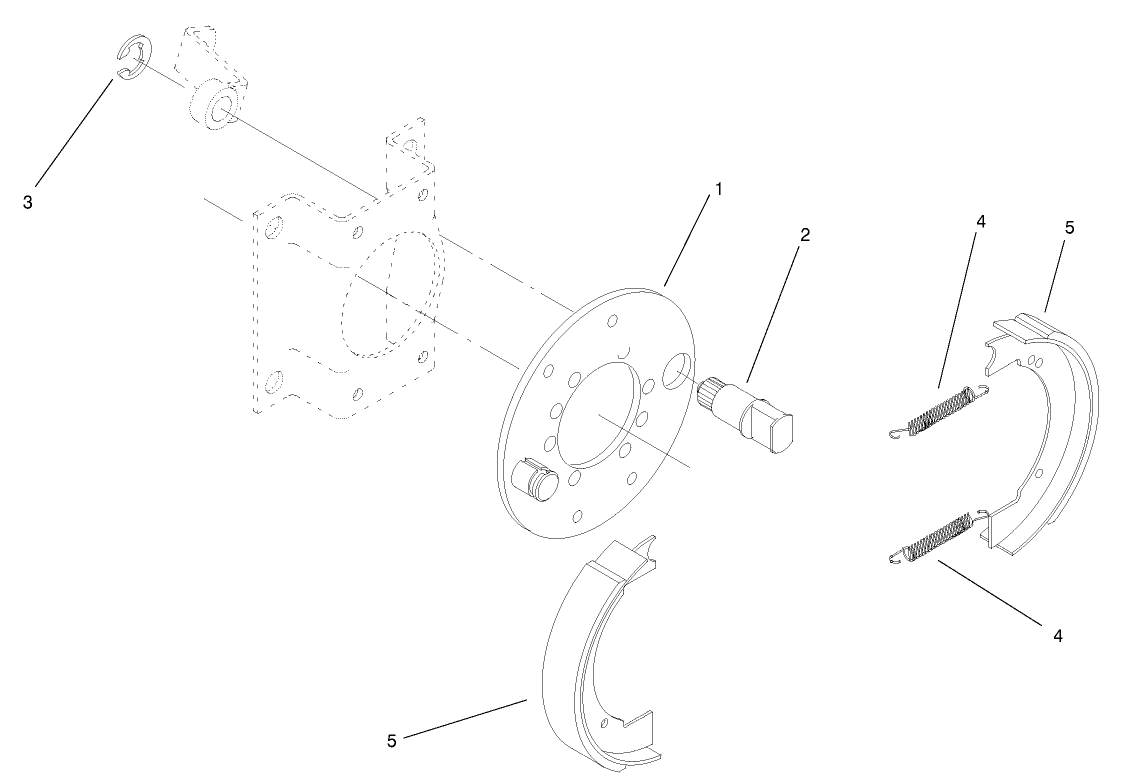 Brake Assembly No. 104-7705