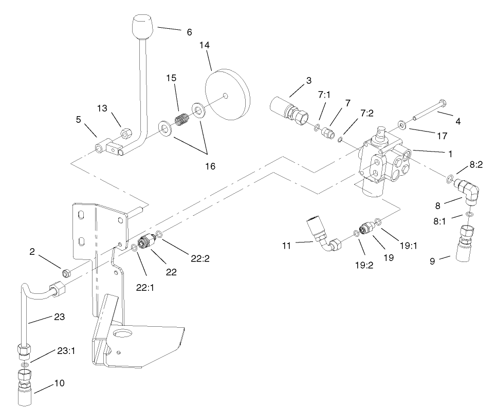 Hydraulic Valve Installation Assembly