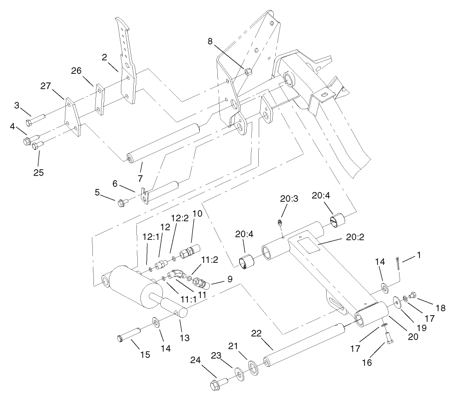 Rear Lift Arm Assembly