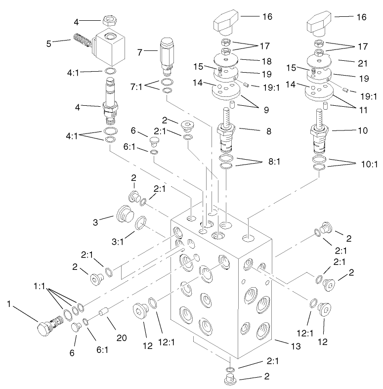 Manifold Block Assembly No. 104-3995